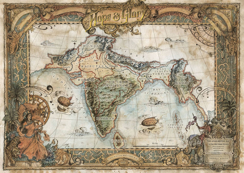 Illustration for article titled A Collection Of Beautiful, Hand-Drawn Maps For Video Games And RPGs